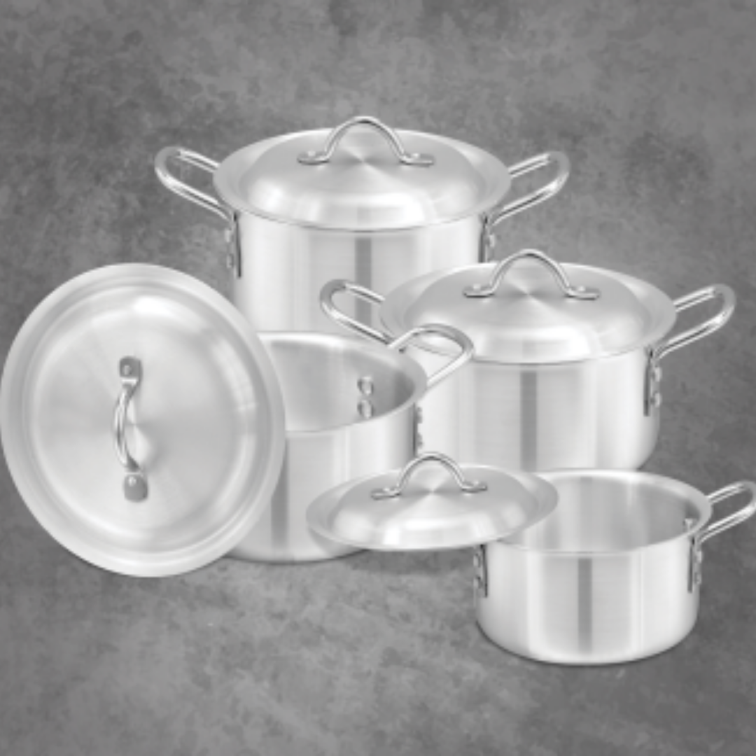 SG 8 Pcs Set Essentials Aluminum Catering